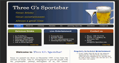 Desktop Screenshot of 3gs-sportsbar.com